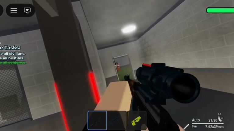 Weapons and the locker
